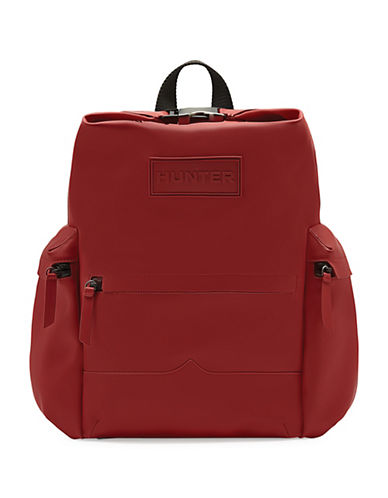 hunter rubberized backpack