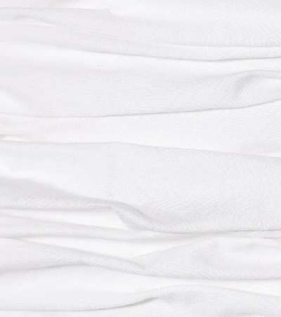 Shop Johanna Ortiz Roswell Cotton Poplin Skirt In White