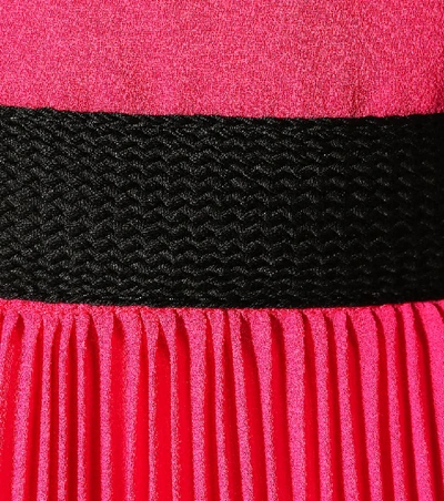 Shop Philosophy Di Lorenzo Serafini Pleated Sleeveless Dress In Pink