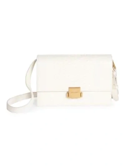 Shop Saint Laurent Medium Bellechasse Leather Crossbody Bag In White