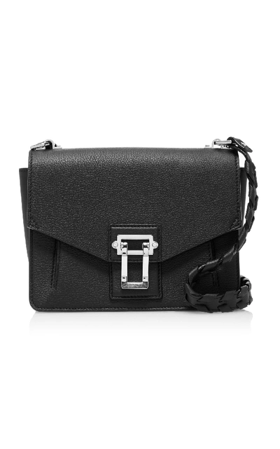 Shop Proenza Schouler Hava Leather Shoulder Bag In Black