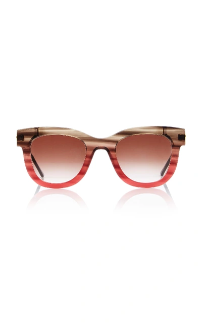 Shop Thierry Lasry Sexxxy Acetate Sunglasses In Brown
