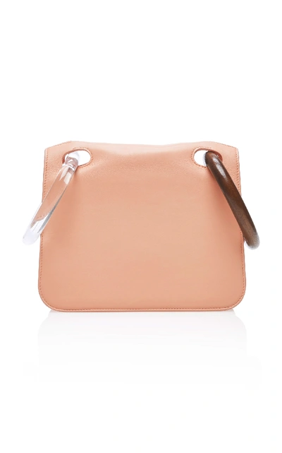Shop Roksanda Neneh Leather Bag In Pink