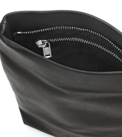 Shop Rick Owens Leather Shoulder Bag