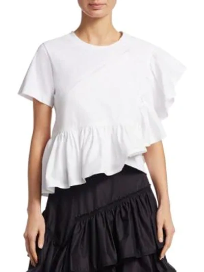 Shop 3.1 Phillip Lim / フィリップ リム Flamenco Jersey Tee In White