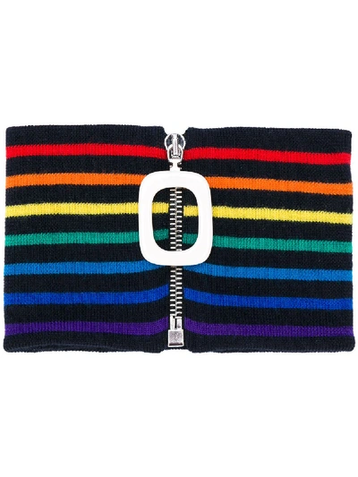 Shop Jw Anderson Striped Neck Band