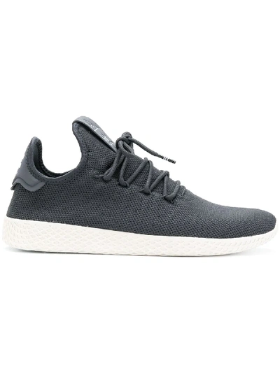Shop Adidas Originals By Pharrell Williams Pw Tennis Hu Sneakers In Grey