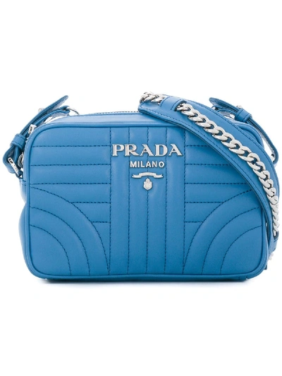 Shop Prada 1bh084vcoi2d91 F0p9smare Leather/fur/exotic Skins->leather