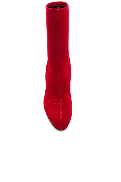 Shop Oscar Tiye Giorgia 90mm Boots In Red