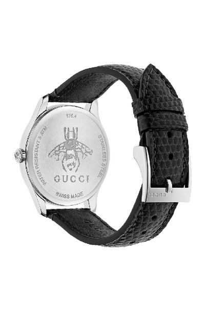 Shop Gucci 36mm G In Black