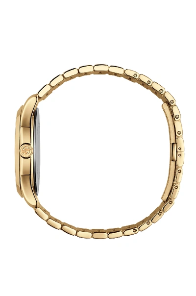 Shop Gucci 38mm G-timeless Bracelet Watch In Yellow Gold