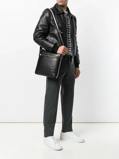 Shop Bally Trezzini Shoulder Bag In Black