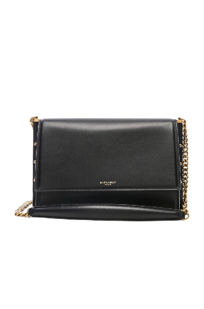 Shop Saint Laurent Zoe Chain Bag In Black