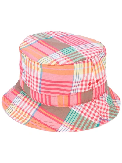 Shop Thom Browne Plaid Bucket Hat