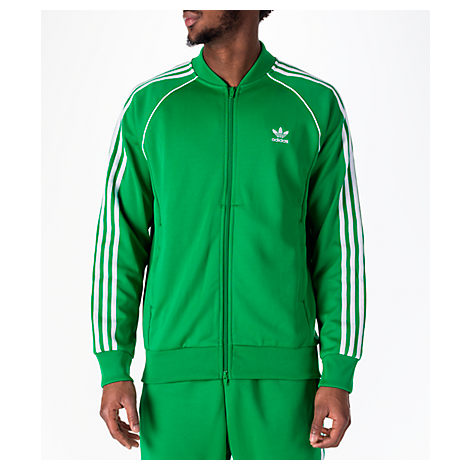 Adidas Originals Men's Originals Adicolor Superstar Track Jacket, Green ...
