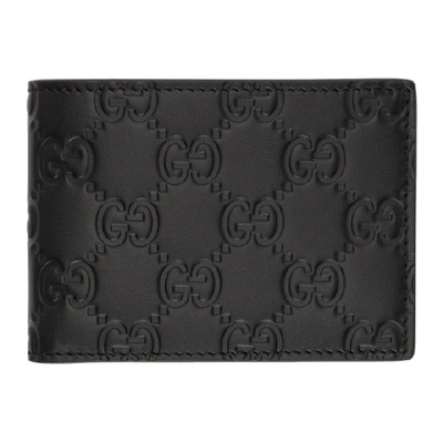 Shop Gucci Black ' Signature' Wallet