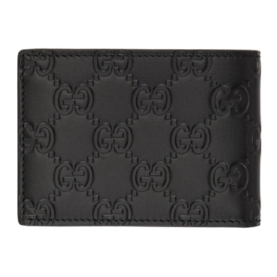 Shop Gucci Black ' Signature' Wallet