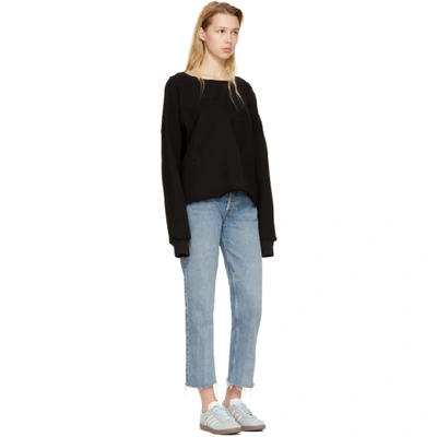 Shop Simon Miller Black Brush Sweatshirt In 90303 Black