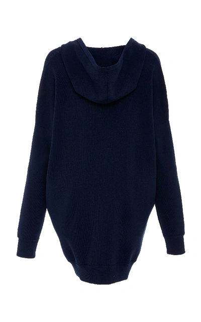 Shop Live The Process Oversized Hoodie In Navy