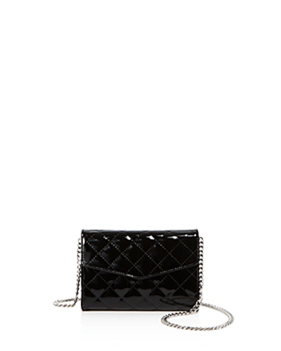 Shop Street Level Patent Quilted Belt Bag - 100% Exclusive In Black/silver
