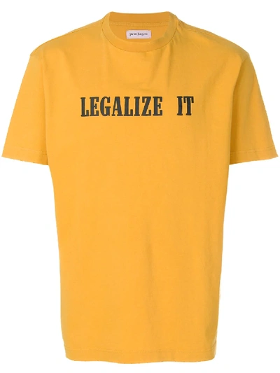 Shop Palm Angels Legalize It T-shirt