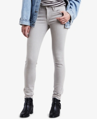 Shop Levi's 711 Skinny Jeans In Grey