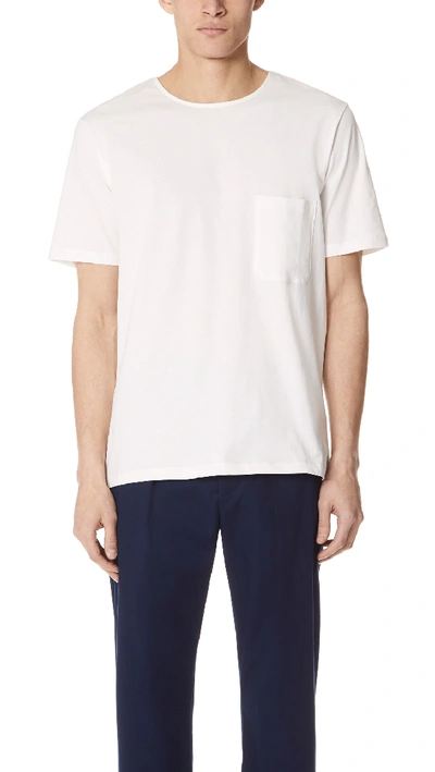 Shop Lemaire Tee Shirt In Red