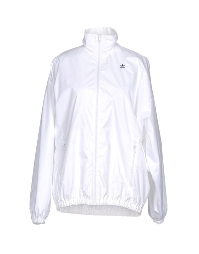 Shop Adidas Originals By Hyke Jacket In White