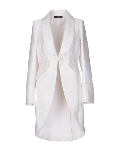 Shop Giles Full-length Jacket In White