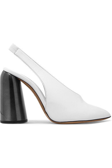 ellery leather slingback pumps