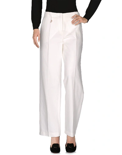 Shop Incotex Casual Pants In White