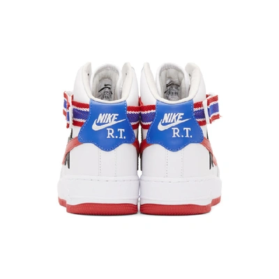 Shop Nike White Riccardo Tisci Edition Air Force 1 High Sneakers