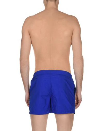 Shop Boglioli Swim Shorts In Blue