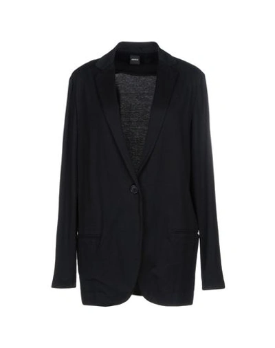 Shop Aspesi Blazers In Black