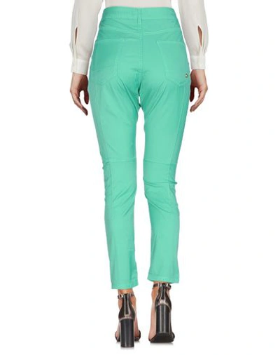 Manila Grace Casual Pants In Green