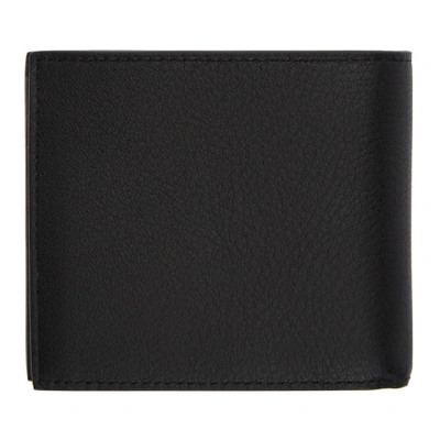 Shop Balenciaga Black Logo Wallet