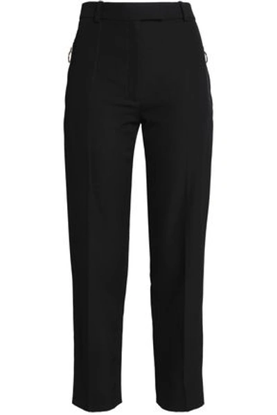 Shop Nina Ricci Woman Wool Straight-leg Pants Black