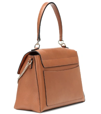 Shop Chloé Faye Day Medium Shoulder Bag In Brown
