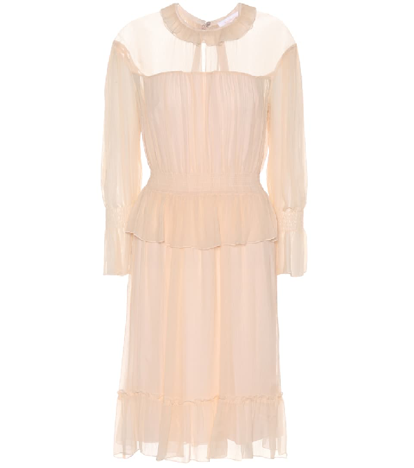 see by chloe silk dress