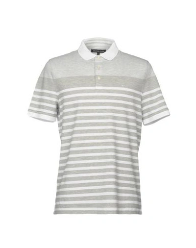 Shop Michael Kors Polo Shirt In Light Grey