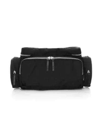 Shop Y-3 Multi Pocket Nylon Backpack In Black