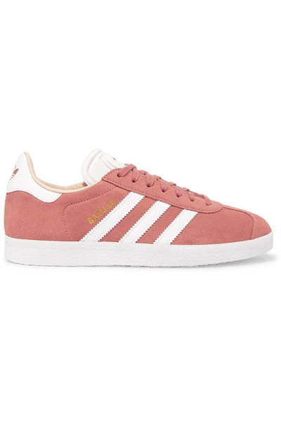 Shop Adidas Originals Gazelle Suede Sneakers In Pink