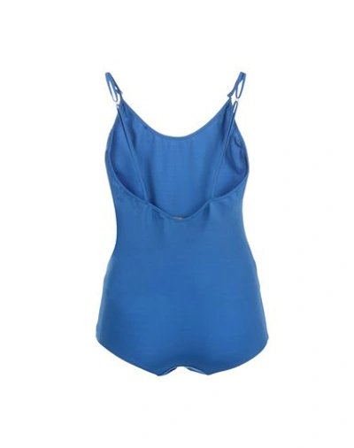 Shop Alessandro Dell'acqua Bodysuits In Bright Blue