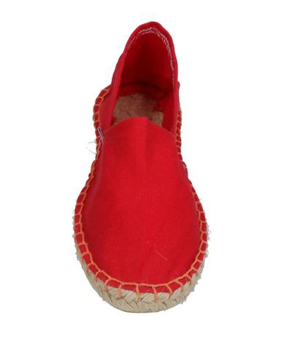 Shop Colors Of California Espadrilles In Red