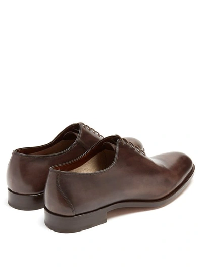 Fratelli Rossetti Liverpool Leather Derby Shoes In Brown | ModeSens