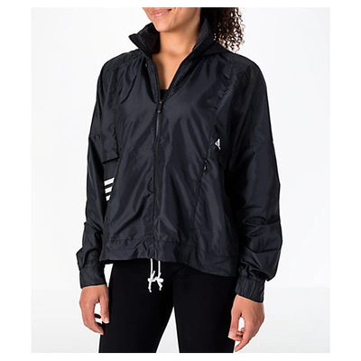 Desplazamiento Ceder techo Adidas Originals Women's Athletics Id Windbreaker Jacket, Black | ModeSens