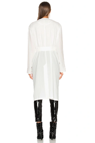 Shop Acne Studios Angelica Coat In White