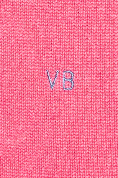 Shop Victoria Beckham Classic Crewneck Sweater In Pink