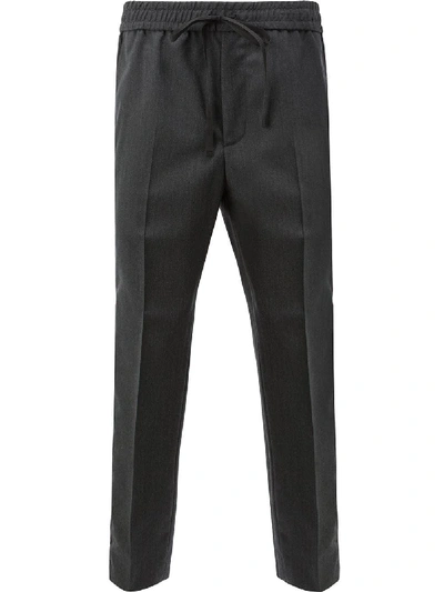 Shop Gucci Side Stripe Cropped Trousers