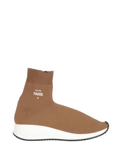 Shop Joshua Sanders Sock Details Sneakers